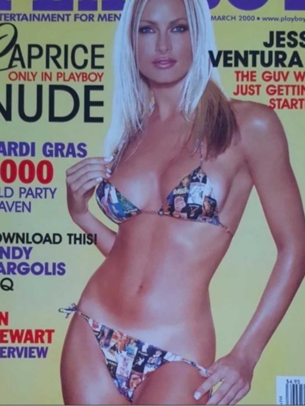 Rare Vintage authentic Playboy Covers String Bikini small medium Y2K 90’s, 80’s - Picture 3 of 9